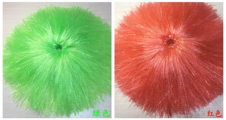 纯手工尼龙塑料丝线绒线幼儿园儿童手工带绳毽子耐踢加重2只