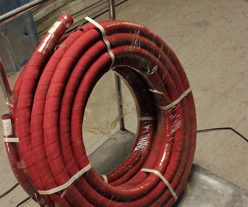 定制耐高温夹布夹钢丝锅炉蒸汽胶管耐磨耐高压橡胶管软管水管喷砂管