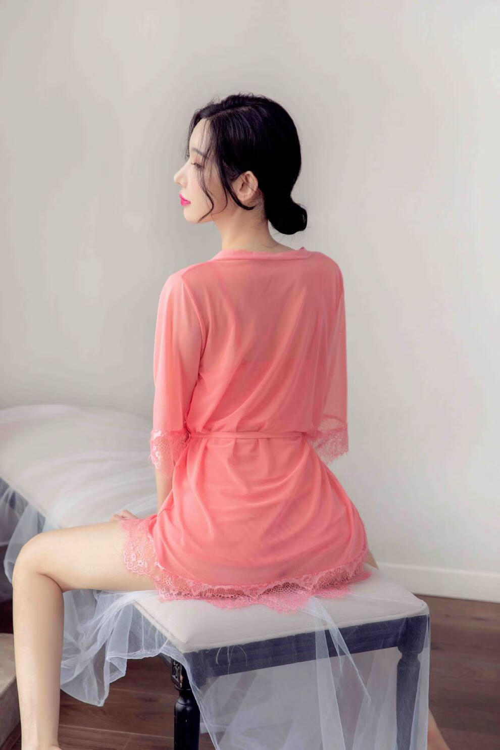 长夜漫漫女士性感内衣情趣睡裙大码透视诱惑吊带性感蕾丝睡衣睡裙套装