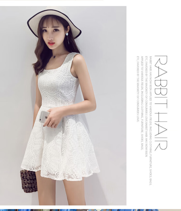 女生超短裙性感150cm瘦矮小个子超仙吊带连衣裙短款女夏155女装xs超短
