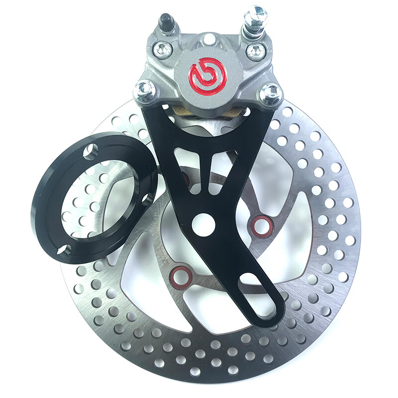 布雷博刹车卡钳套装摩托车国产布雷博小螃蟹刹车卡钳总成电动摩托车