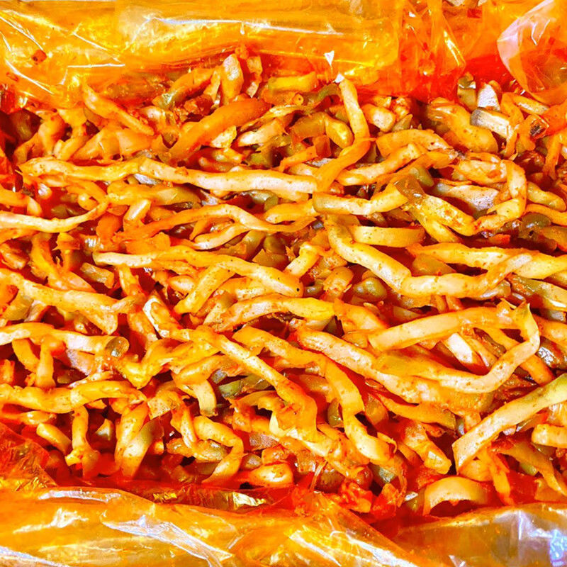 九斤榨菜丝咸菜下饭菜大包装榨菜头酱腌菜香辣散装榨菜丝榨菜丁9斤