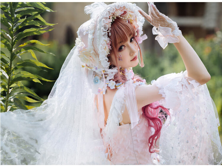 送女朋友新款原创华丽花嫁lolita连衣裙茶会【樱花少女】国牌洋装全款