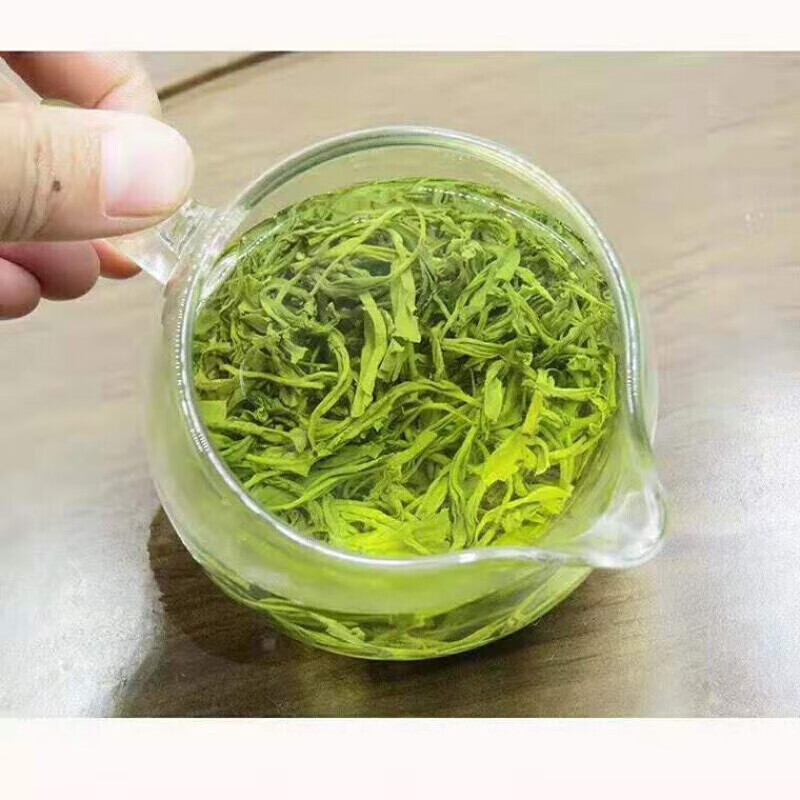 攀枝花国胜茶2021新茶国胜茶浓香型绿茶四川攀枝花国胜毛峰铁盒装250g