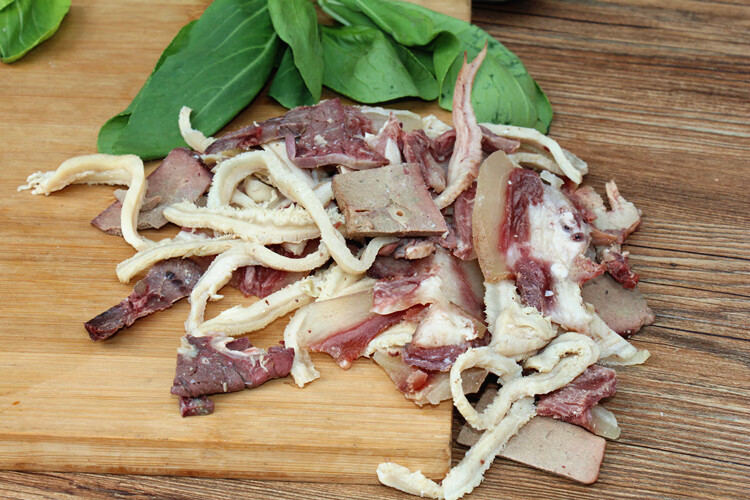 新鲜牛杂原味牛杂熟牛杂牛杂汤牛杂碎牛肉鲜黄现煮牛杂牛下水 2斤