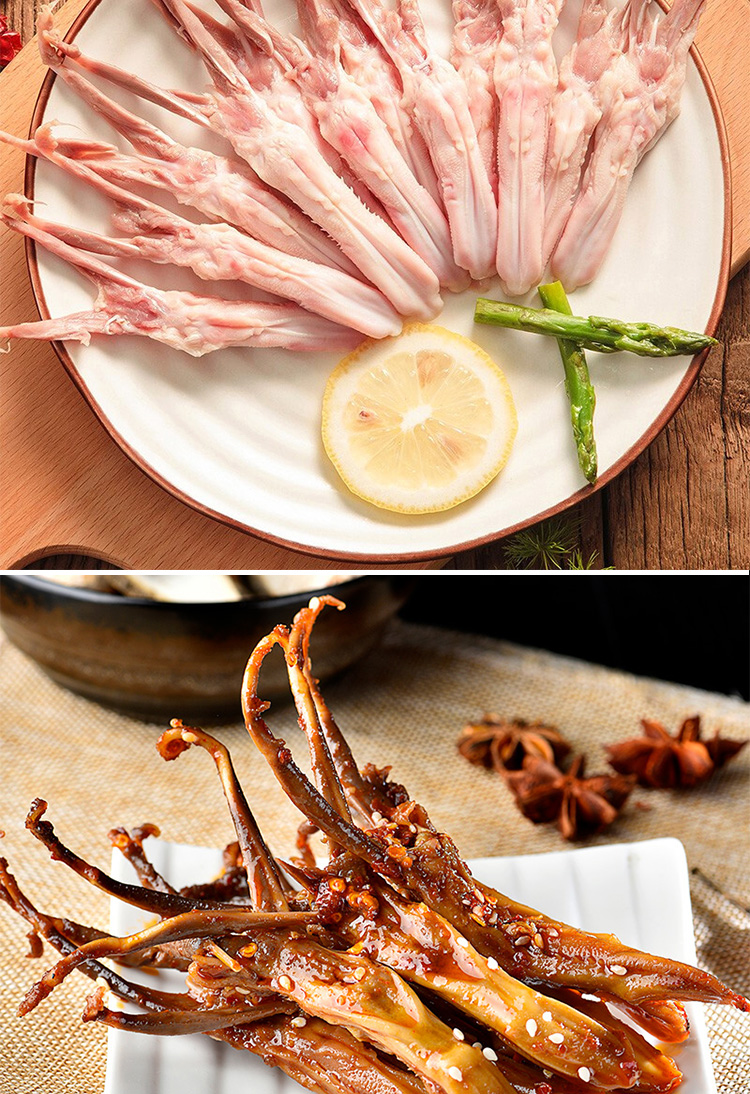 大号鸭舌新鲜鸭舌生鲜生冷冻大鸭舌 2斤约90根 大号鸭舌2斤装【图片