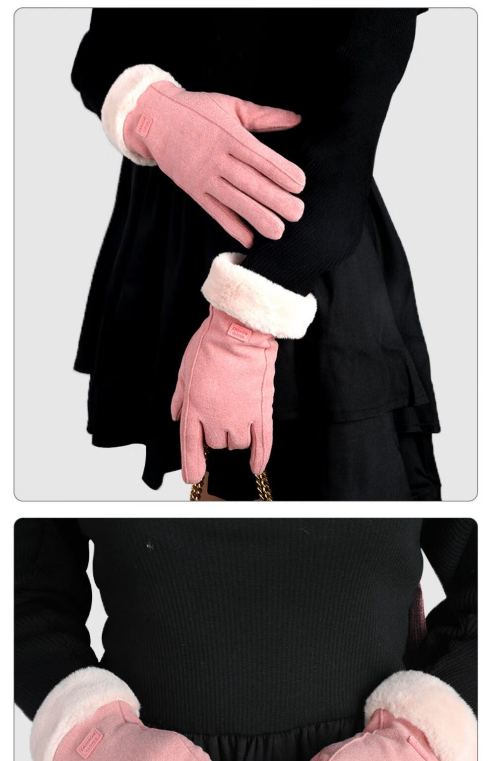 usb充电宝电加热手套冬季保暖电动摩托电瓶车发热暖手宝女士骑行圣诞