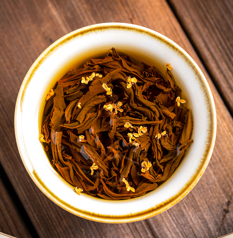 5折 桂花红茶特级正山小种野茶传统制作浓香型 桂花茶新茶叶500g