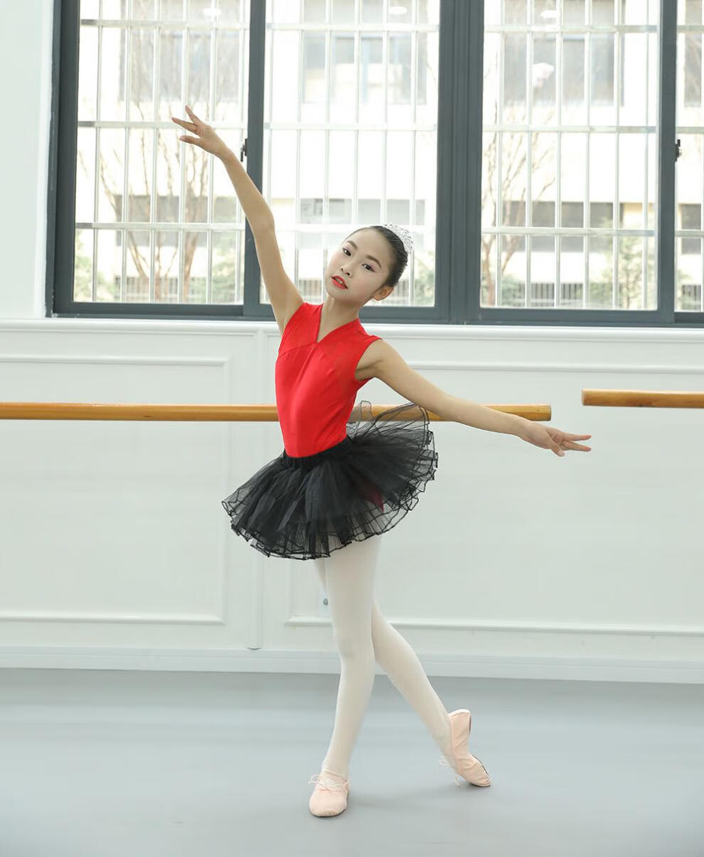 迪士尼童装商场同款幼儿童舞蹈练功服装女童少儿夏季女孩裙宝宝基本功