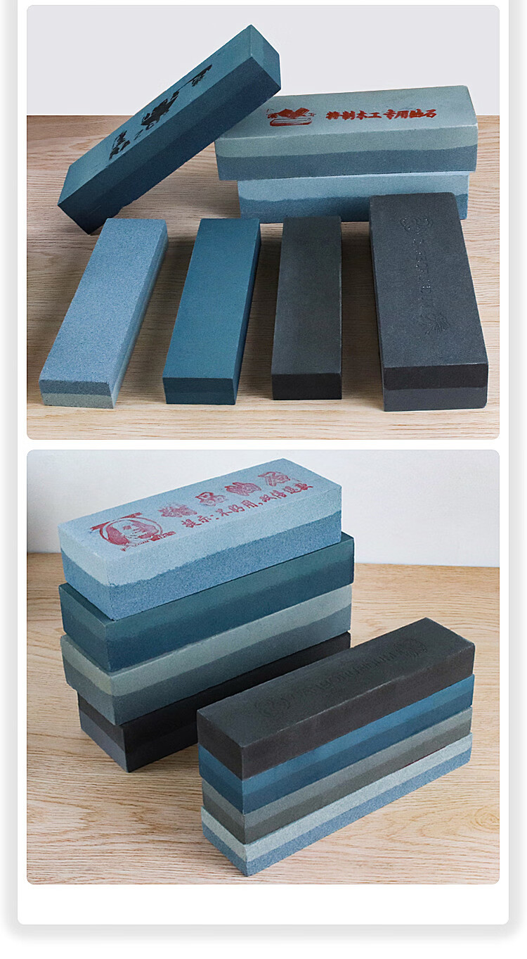 家用磨剪刀石磨刀石手动磨厨房剪刀家用可旋转双面磨刀器b款大号磨刀