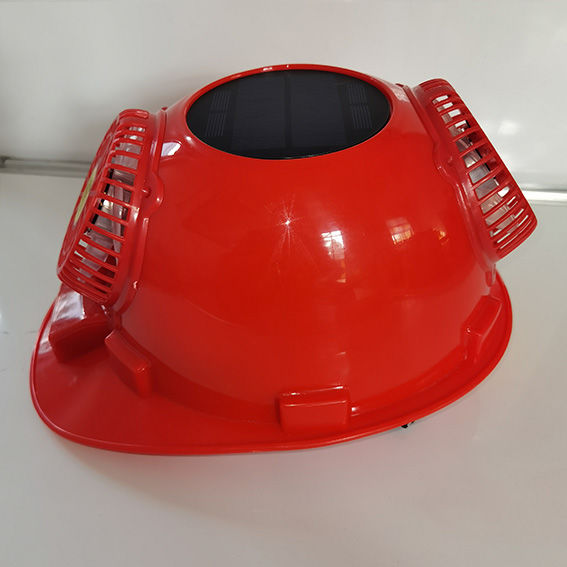 定做 风扇安全帽锂电池供电双风扇安全帽充电大风力夏季凉爽安全帽带