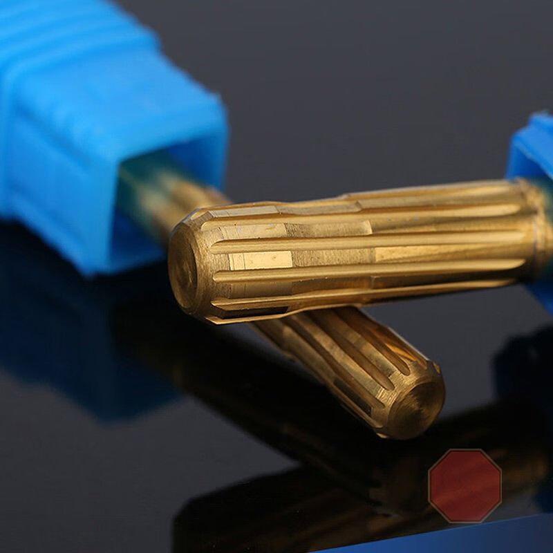 455螺旋冲子铰刀高精度合金材质铣刀精密45mm6刃德瓦加硬短款