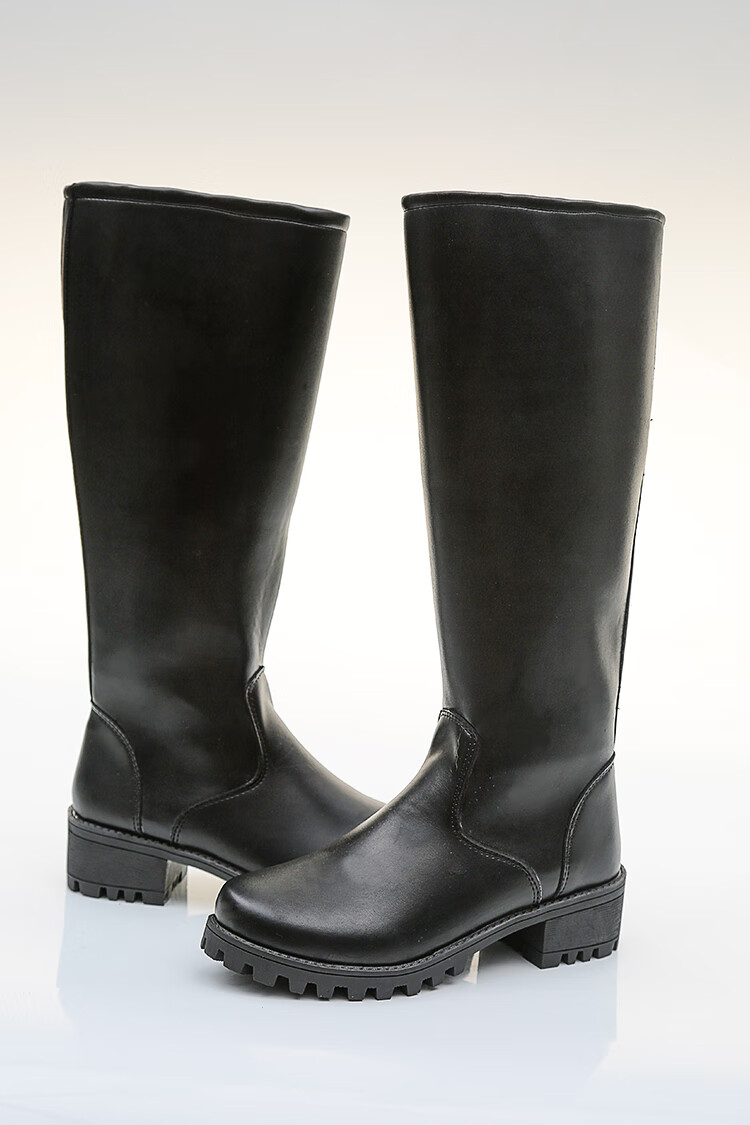 礼宾靴升旗靴马靴男靴男女高筒马靴校园学生升旗用长靴舞台演出高靴