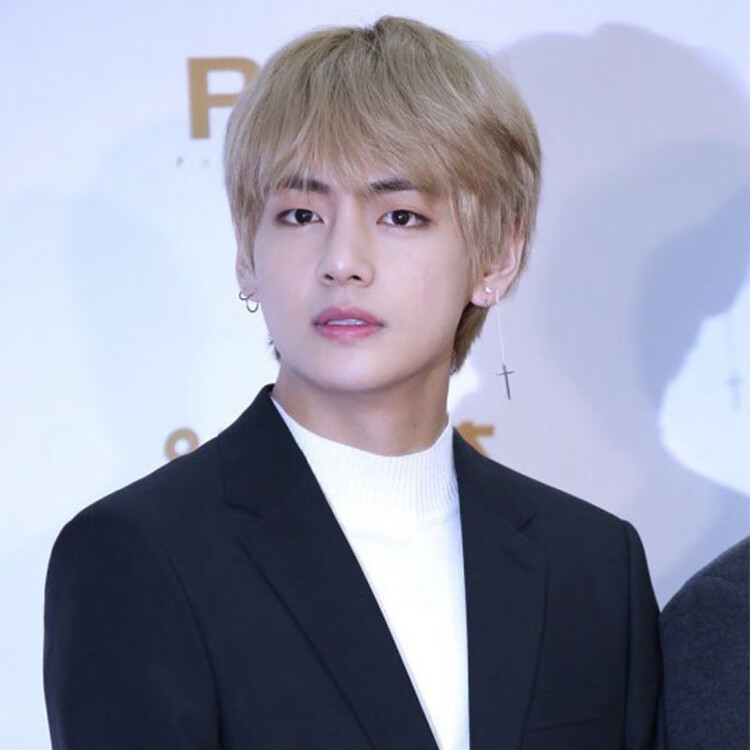 周定福防弹的少年团金泰亨同款流苏十字架耳钉个性男无耳洞耳夹男女