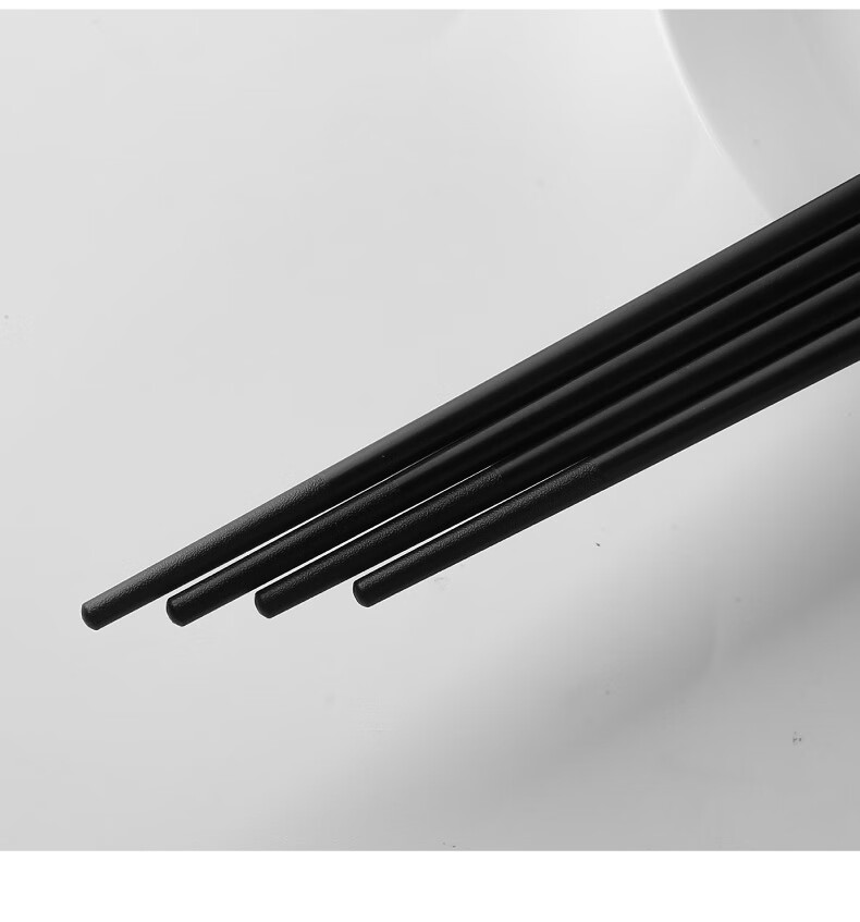 铝合金筷子高档家用筷子铝合金筷子家用防滑防潮不易发霉高端不变形