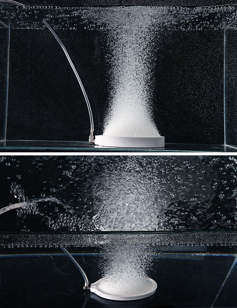 王太医 气泡石鱼缸增氧头静音氧气泵打氧器长条雾化纳米气盘石抖音