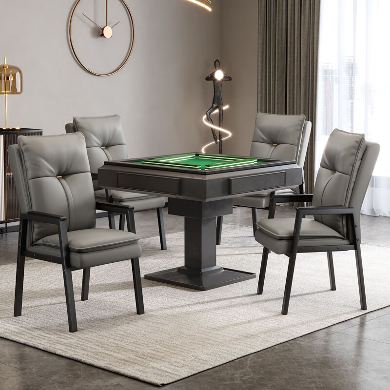 麻将椅子专用椅棋牌室家用麻雀打麻将机桌靠背四个凳子会议办公椅