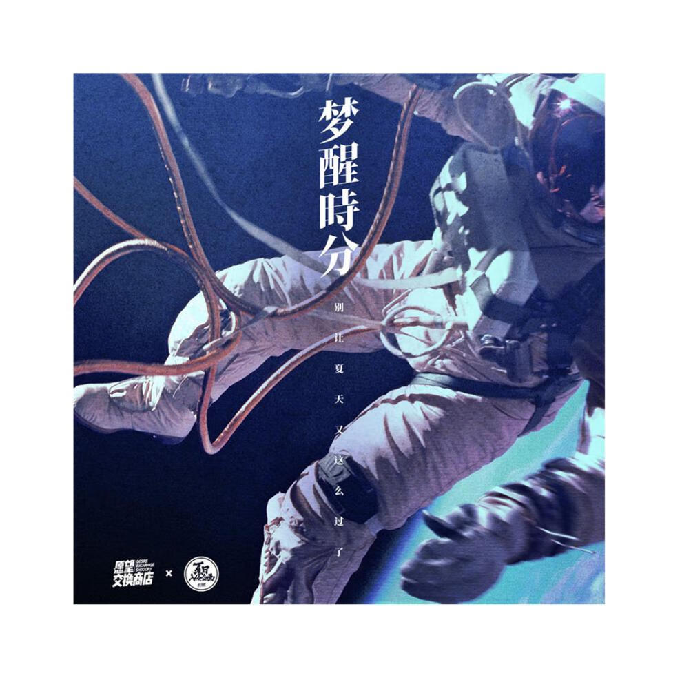 唱片装饰画夏日入侵企画乐队专辑c唱片d封面海边打印宿舍墙贴卧室房间