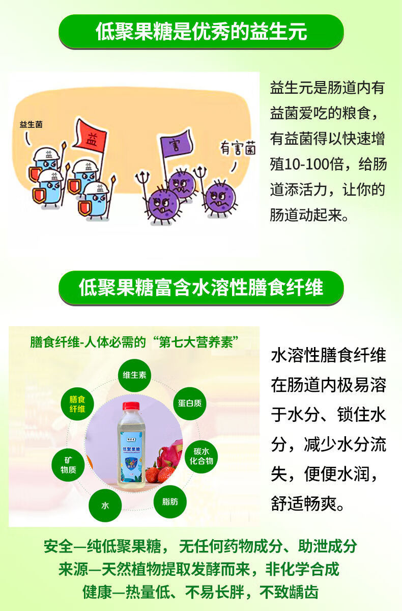 橙伯乐低聚木糖 低聚果糖原浆原液食品级畅君美膳食纤维益生元菌非