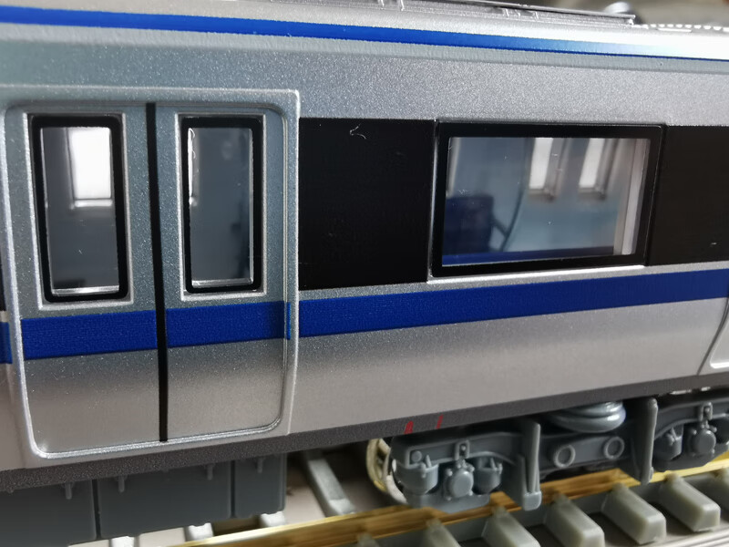 北京地铁模型12789号线轨道交通仿真合金摆件商务礼品沙盘模型1:68
