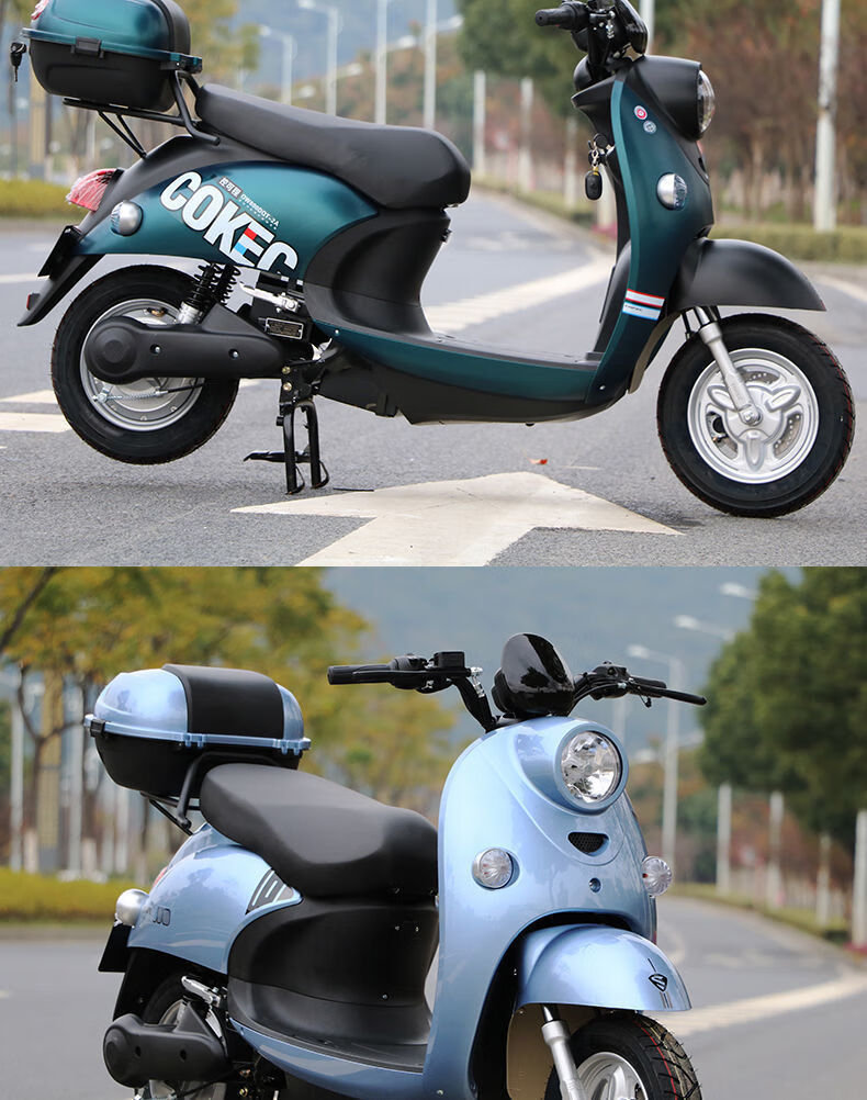 2022新款小龟王电动车成人60v72v男女电动车双人电动摩托车可上牌001v