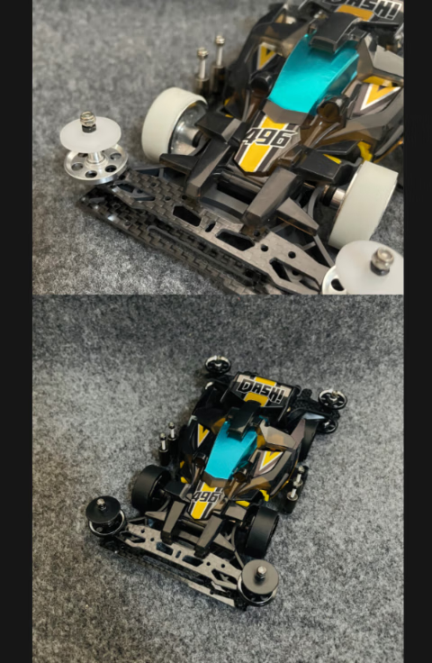 万代(bandai)限量版 四驱车四驱小子改装ma底盘 黑透皇帝号 95574拼装