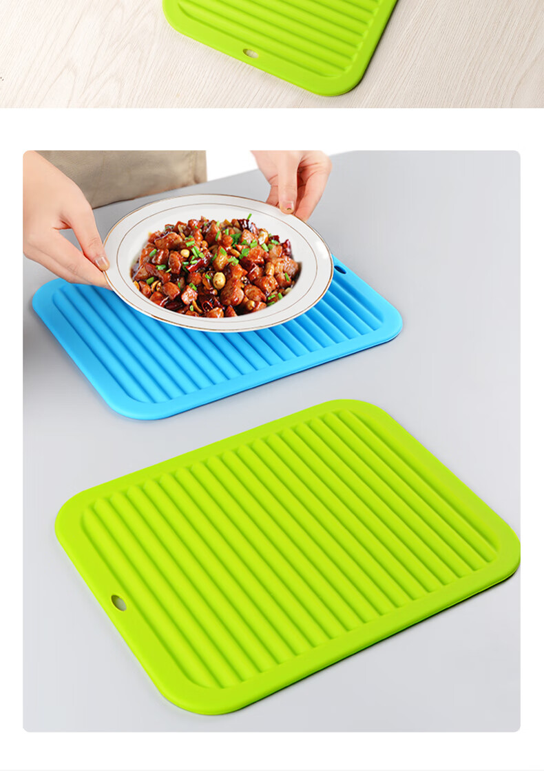 硅胶隔热垫大尺寸大号餐桌垫防滑垫桌面防烫防水硅胶垫沥水垫厨房大锅