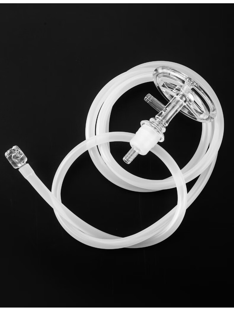 饮水机净水过滤器密封盖子茶具抽水吸水取水管硅胶4件套防尘器15m排水