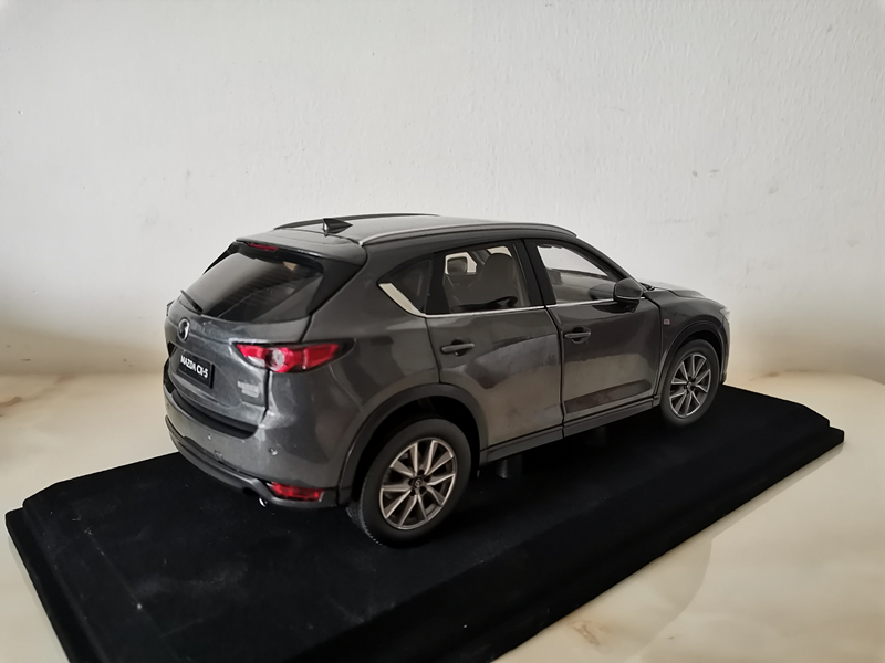 原厂长安马自达cx5mazdacx5车模118合金汽车模型20款cx5灰色展示盒