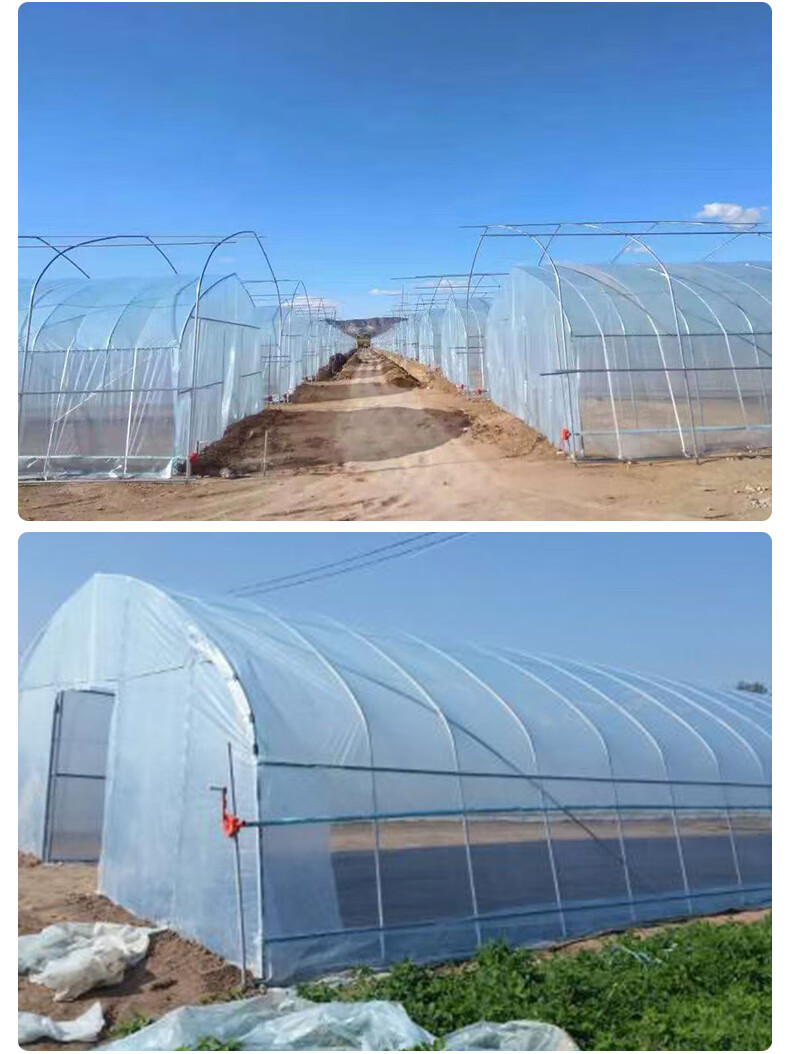 蔬菜大棚膜进口黑白膜塑料布棚膜 加厚薄膜po膜 养殖膜 无滴膜 进口淡