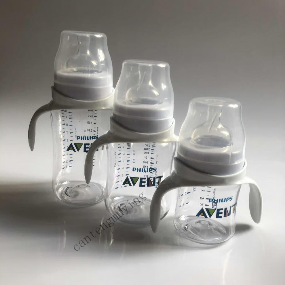 飞利浦新安怡经典款宽口径pes奶瓶260ml361218个月耐摔一岁宝宝大奶瓶