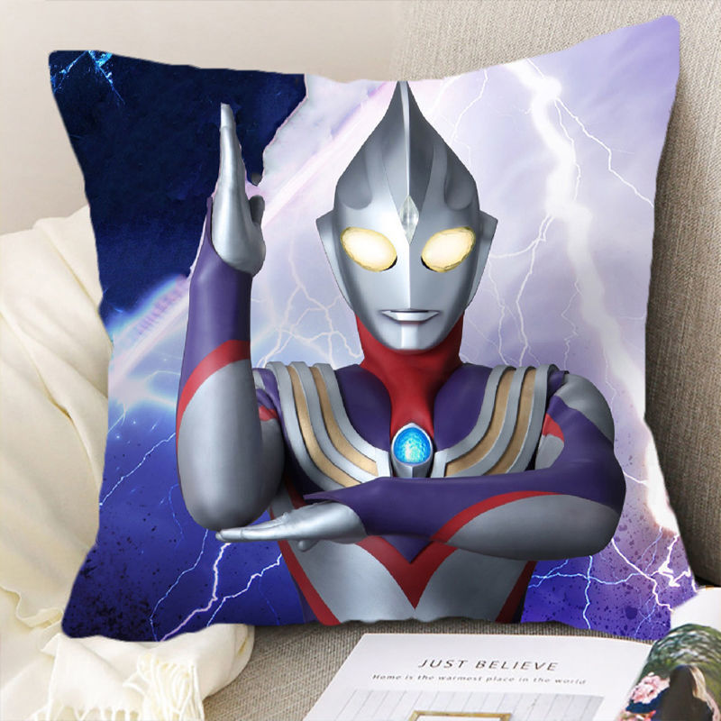 特利迦奥特曼抱枕盖亚麦克斯迪迦高斯梦比优斯奥特曼周边同款枕头