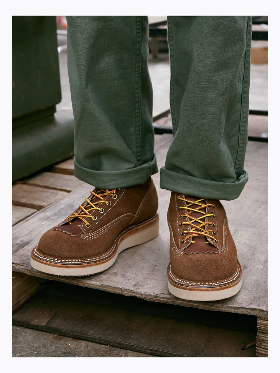 玩儿·手工伐木靴!