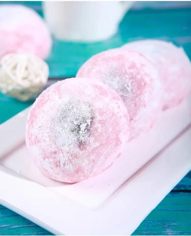 顶喜皮阿糯米糍粑雪糕媚娘团子冰淇淋激凌冻汤圆冷饮批整箱皮阿糯榴莲