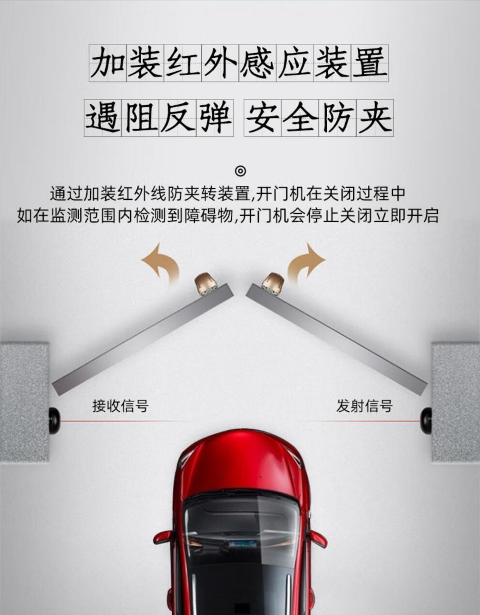 自动庭院大门开门机 自动对开门电动门平开门遥控别墅庭院门禁电机