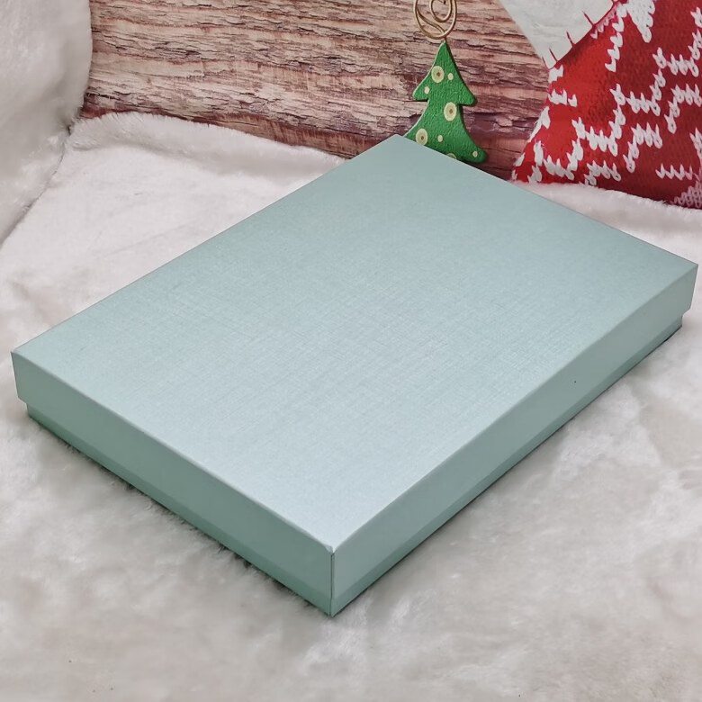 相框纸盒长方形纯色薄款礼品盒a3相框礼物包装盒精美丝巾衬衫盒子定制
