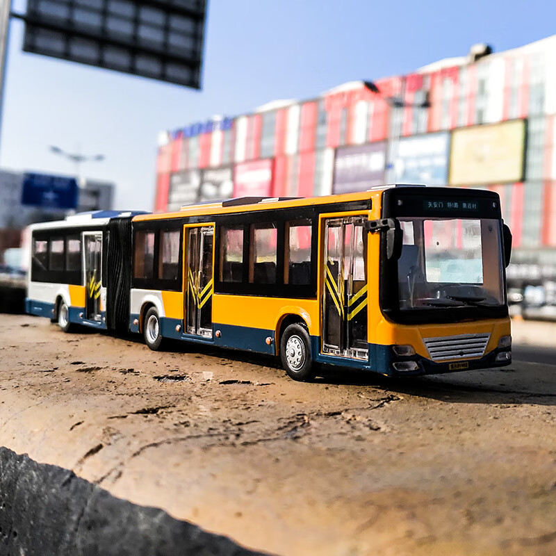 公交车模型 细节图片