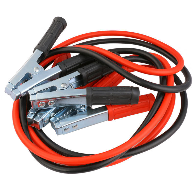 电瓶搭火线加粗加强电瓶夹子汽车电瓶连接线应急启动打火4米长度 4米