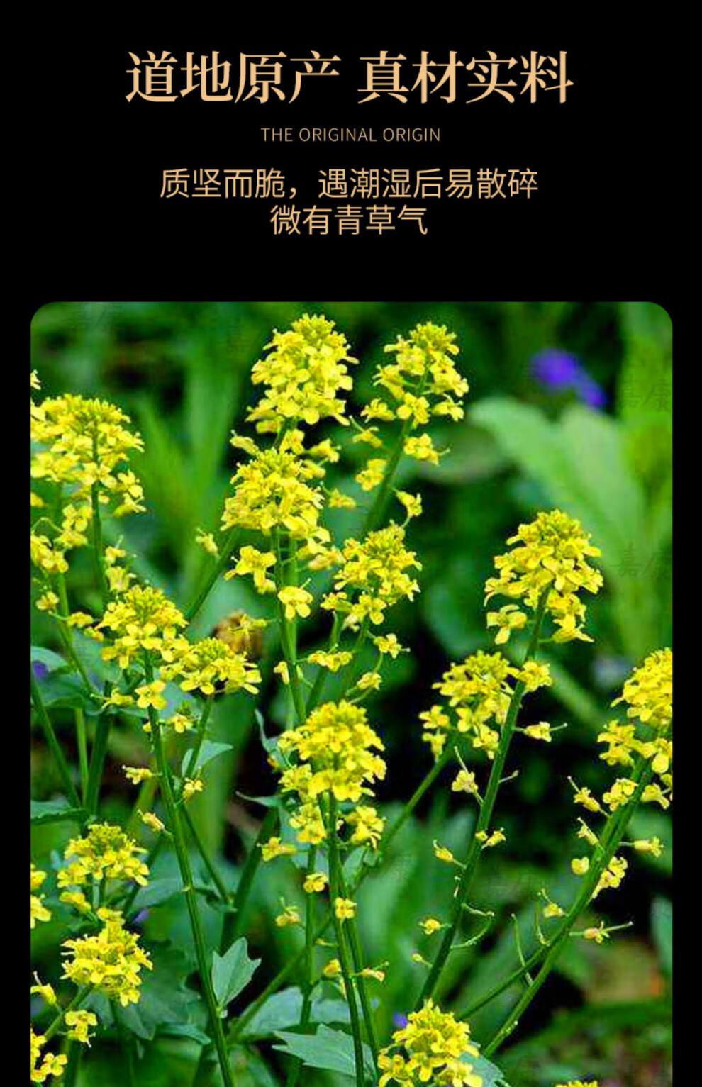 黄芥子500g克黄芥末籽粒中药材食用黑芥末籽粉芥末子芥菜子芥菜籽