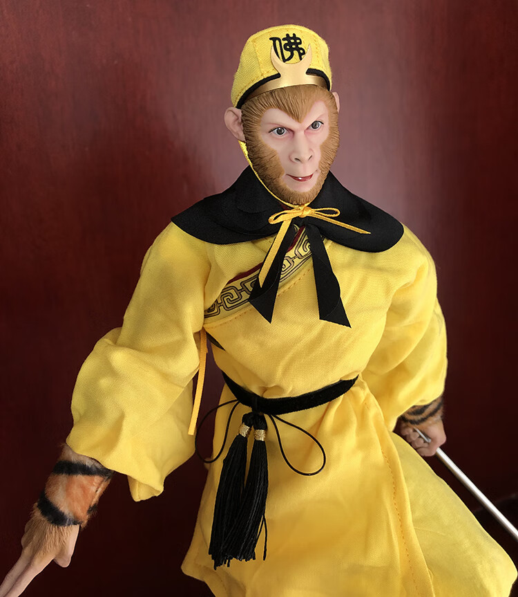 西游记孙悟空手办齐天大圣孙悟空行者可动兵人偶非猴厂4.