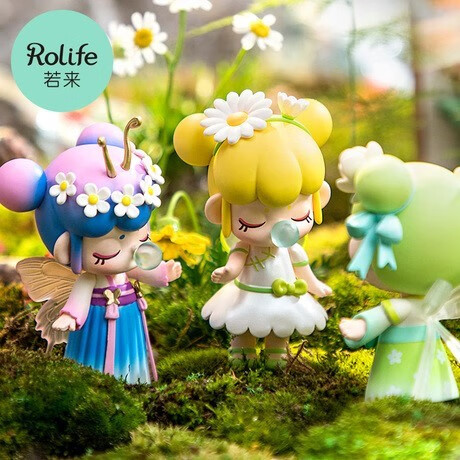 追光少女盲盒 2020网红新款追光少女盲盒摆件卡通女生版生日礼物少女