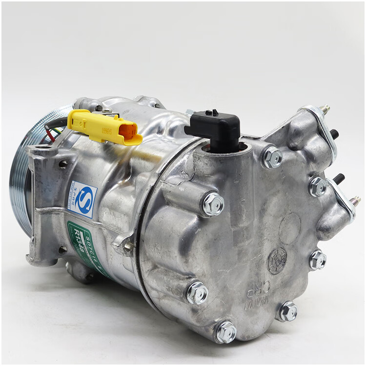 世嘉308凯旋408标志5083008c5汽车空调压缩机 c4l 大轮(三电贝洱)