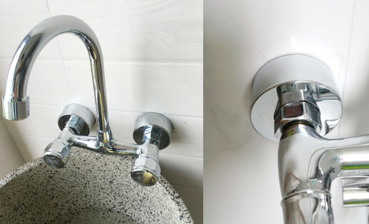 全铜加高装饰盖 花洒水龙头遮丑盖 墙盖子加大加厚法兰盖子 弧形外7