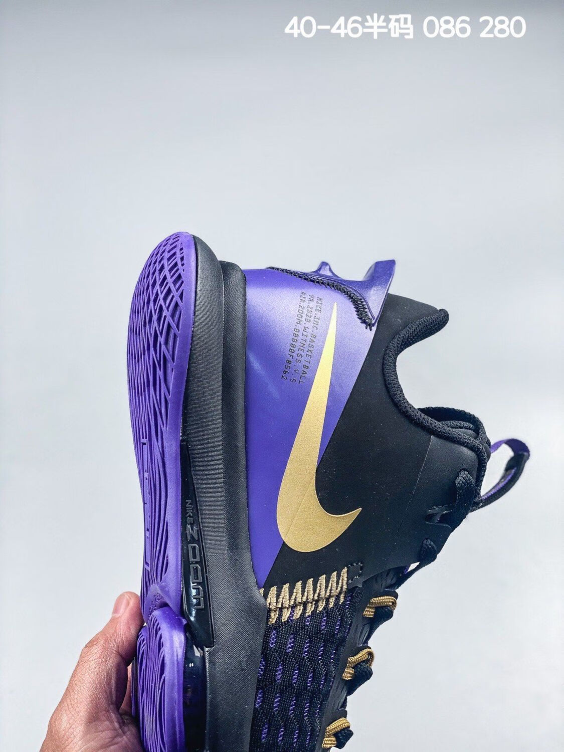 正确版纯原詹姆斯5代leborn witness v见证者5代詹姆斯简版篮球鞋cq9