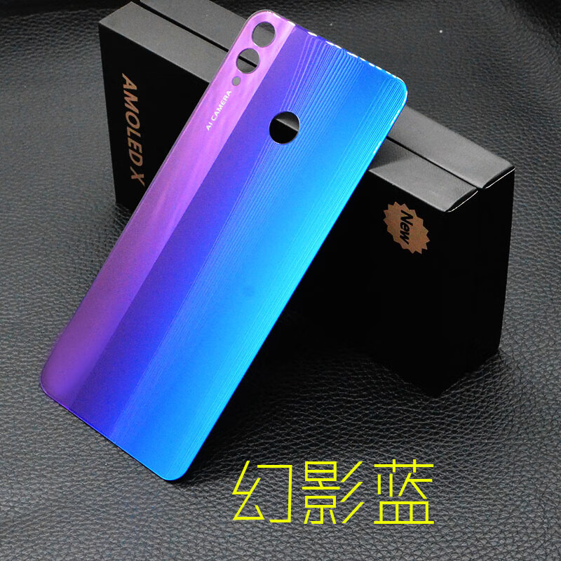 適用華為榮耀8x後蓋後殼外殼honor8x玻璃電池後蓋榮耀8x玻璃後蓋8x魅