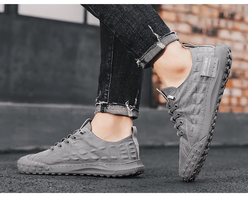 囙力(wonst)秋季冰丝男鞋防水防滑劳保工作板鞋透气老北京布鞋休闲