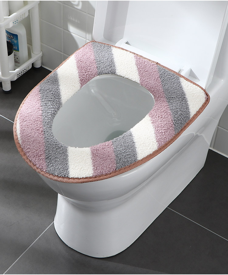 马桶坐垫圈家用可爱防水保暖坐便器垫圈四季通用厕所秋冬季坐便套