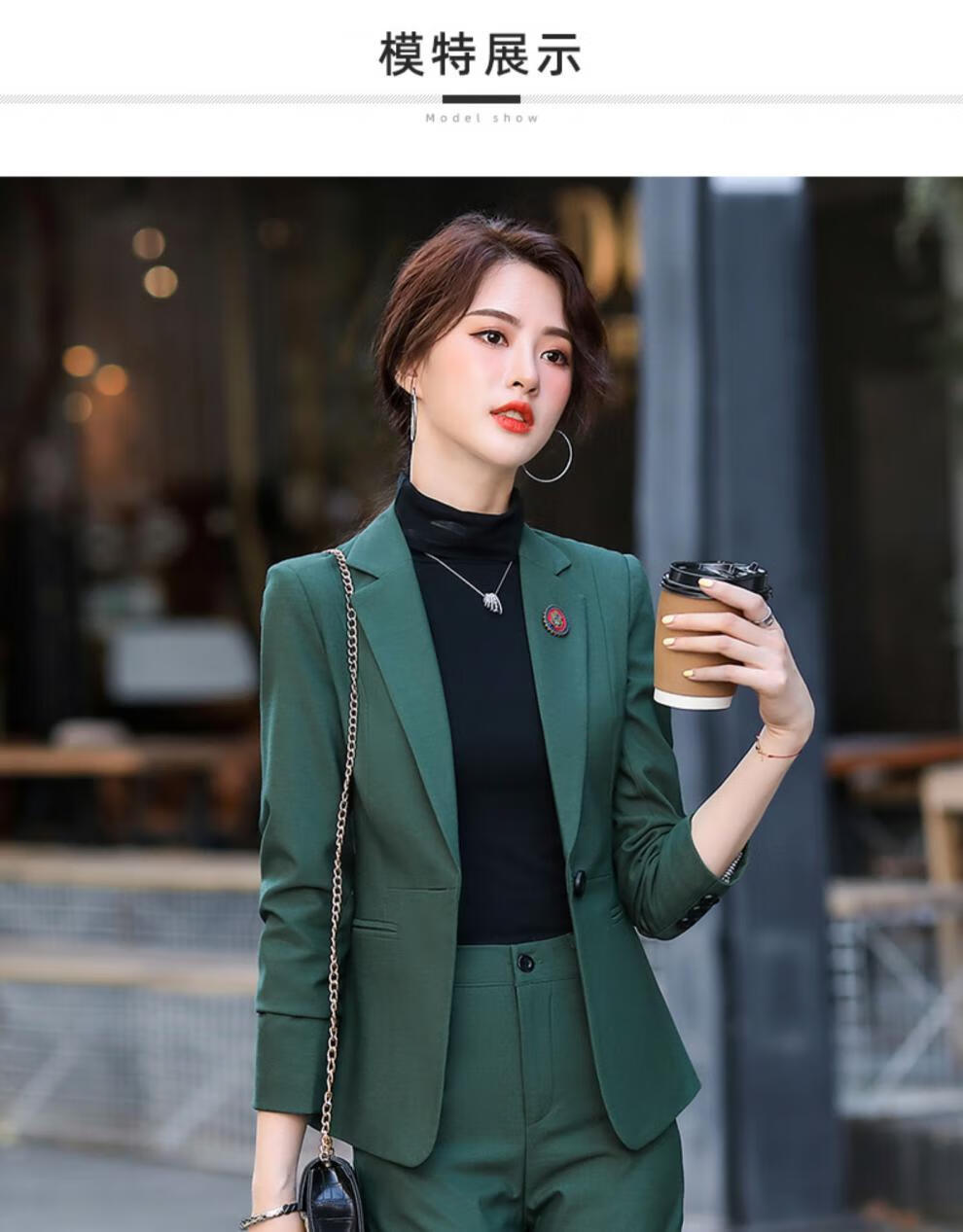 sincyc设计师品牌女装职业西装套装女2020韩版女神范白领气质西服正装