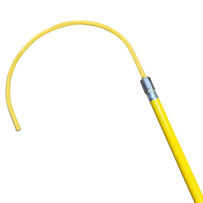 高压绝缘救援钩绝缘救生钩触电救生勾店绝缘钩10kv黄色长1米钩135m