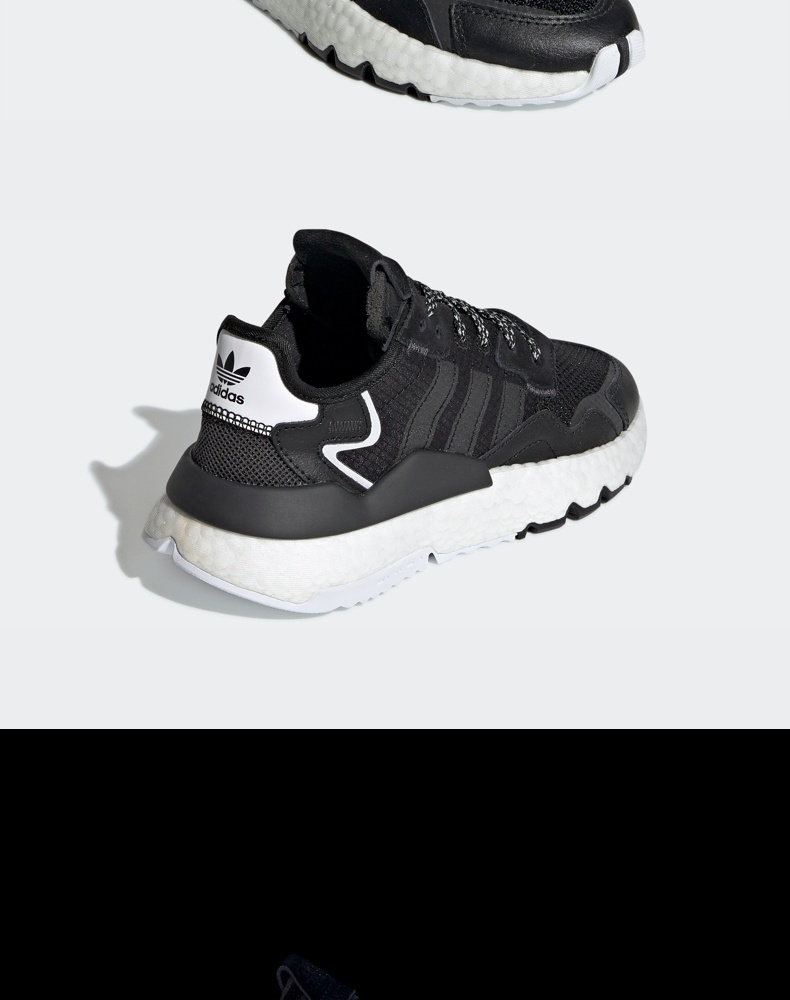 阿迪达斯官网 三叶草 nite jogger j大童鞋经典运动鞋ee6481 如图 39